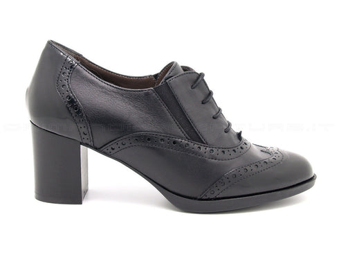 Melluso scarpe francesine donna nero